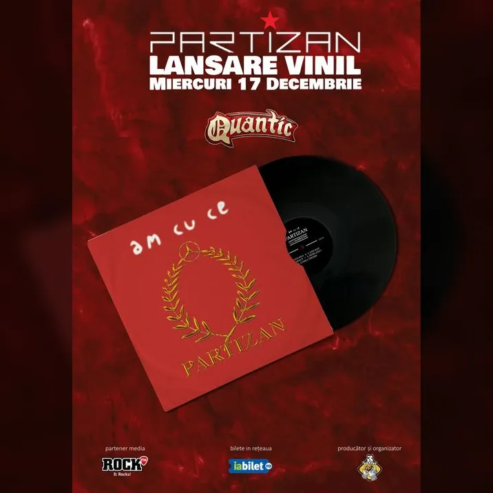Partizan - "Am cu ce": Concert și lansare de Vinil