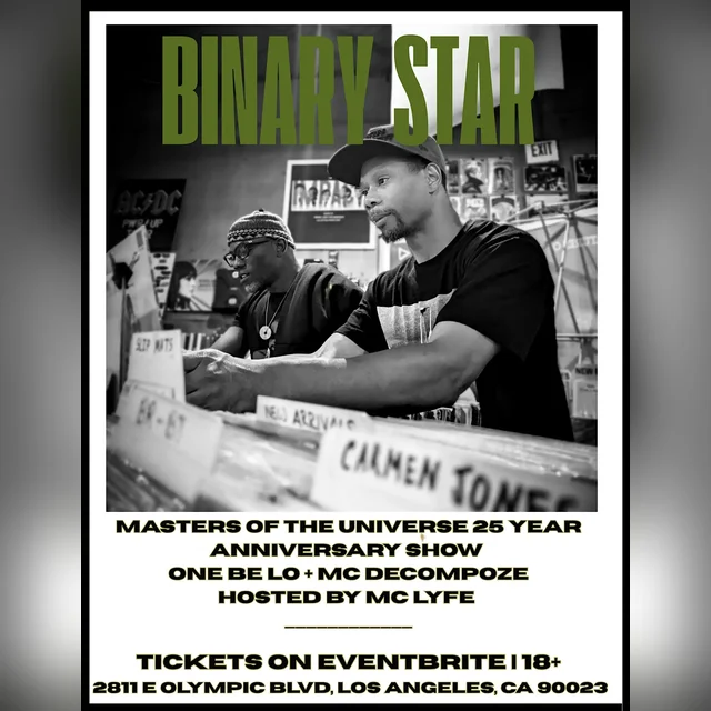 Binary Star 25 Year Anniversary Show - Binary Star