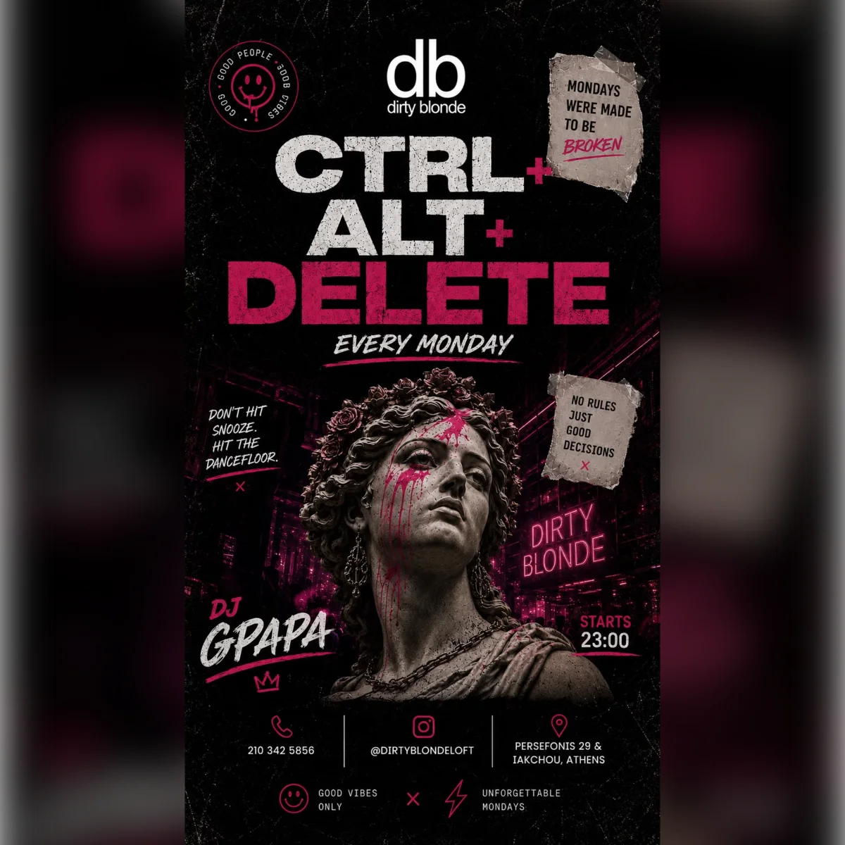CTRL ALT & DELETE