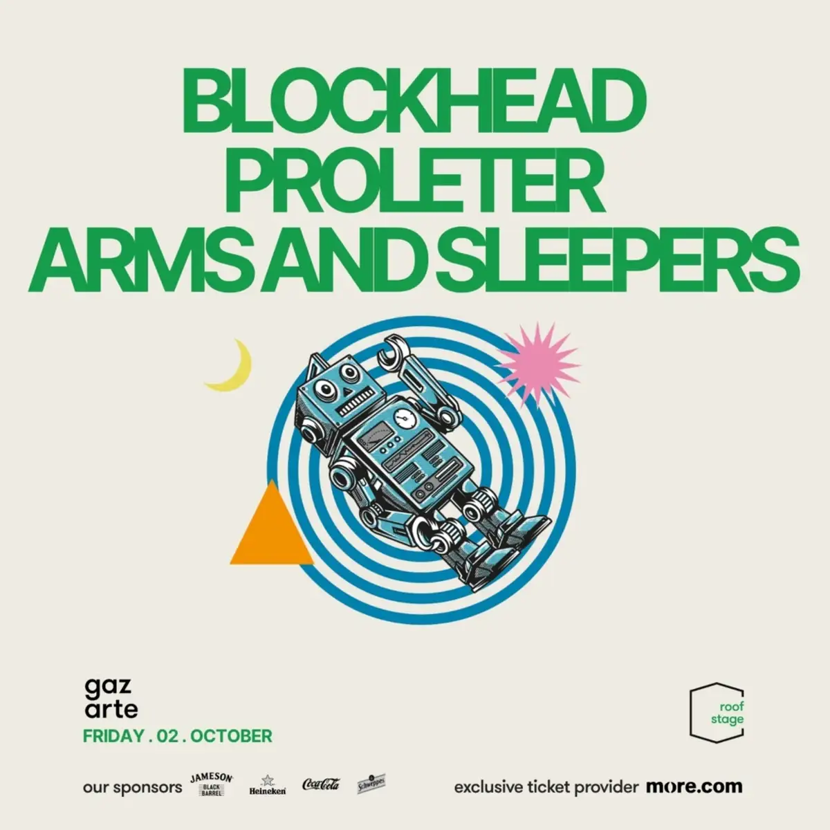BLOCKHEAD | PROLETER | ARMS and SLEEPERS