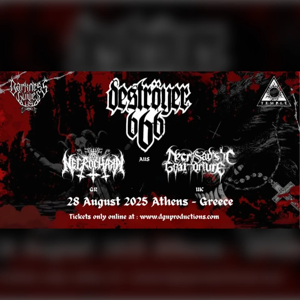 DESTRÖYER 666 + Necrochakal 