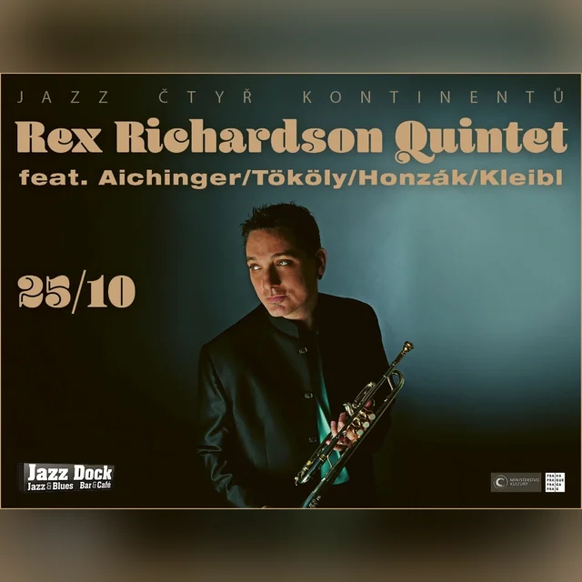 Rex Richardson Quintet: feat. Aichinger/Tököly/Honzák/Kleibl (USA/AT/SK/CZ) - Rex Richardson