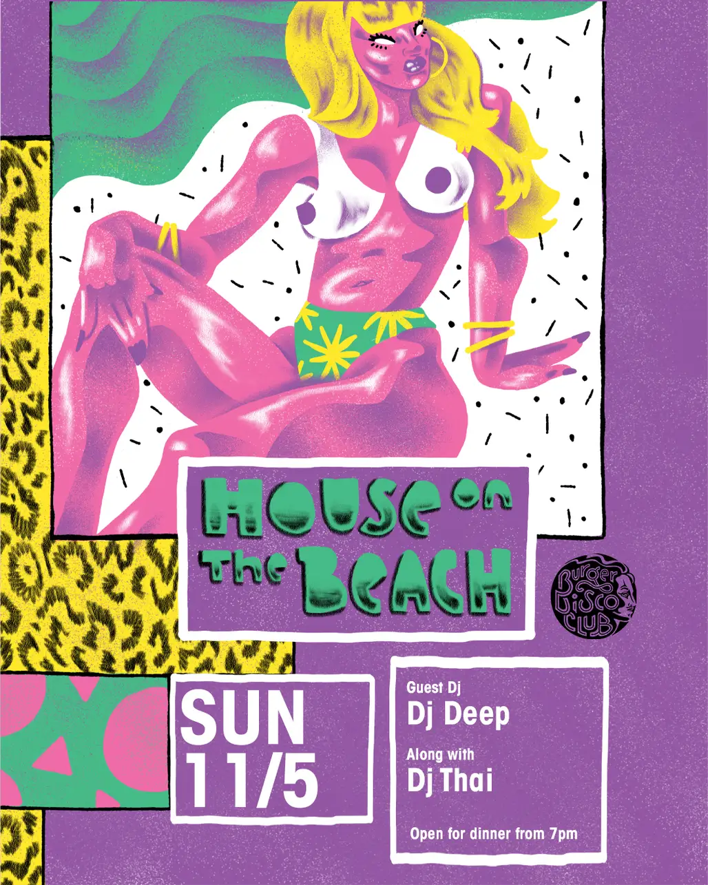 HOUSE ON THE BEACH w/ DJ DEEP x DJ THAI