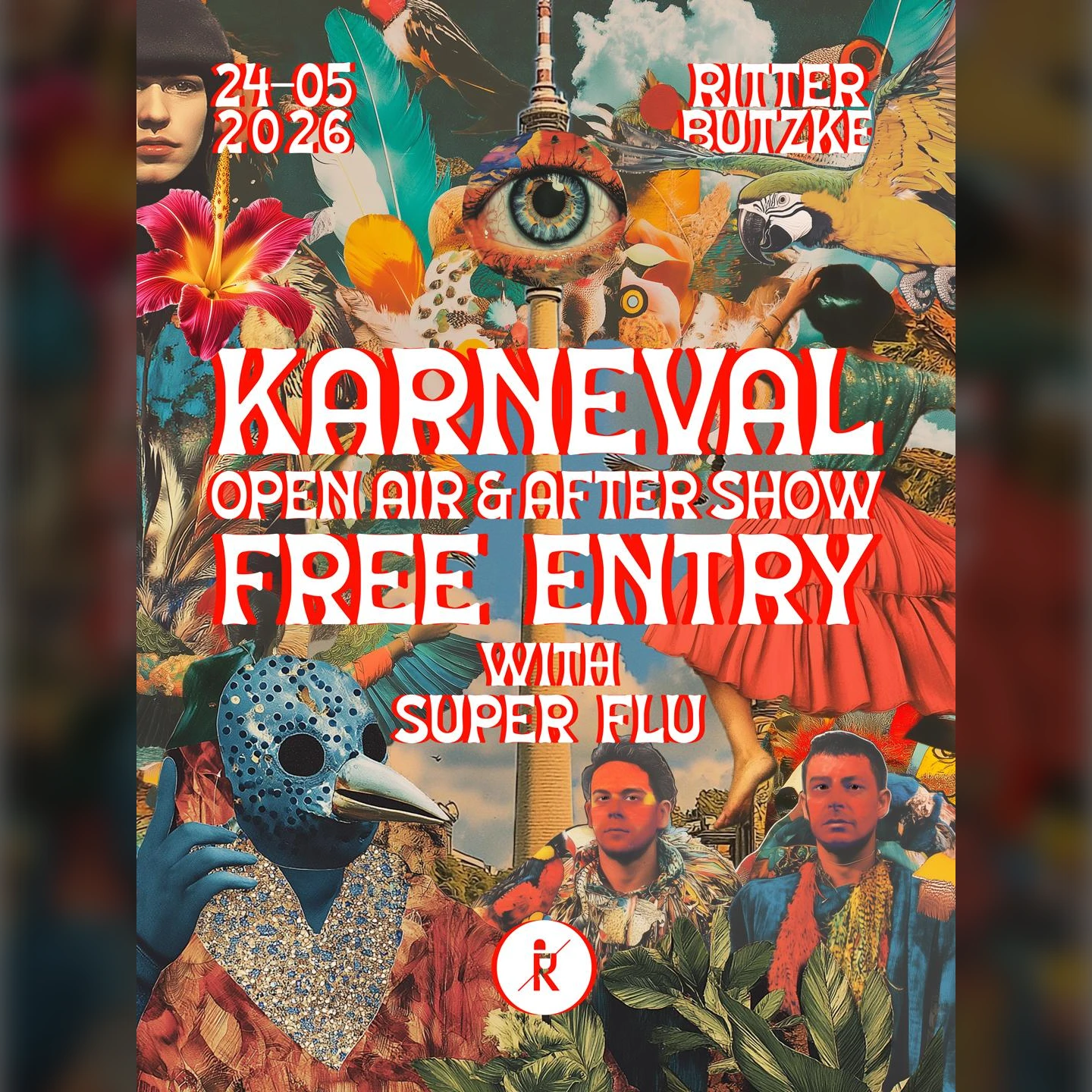 Karneval Open Air & Afterparty /w Super Flu // Free entry all night long