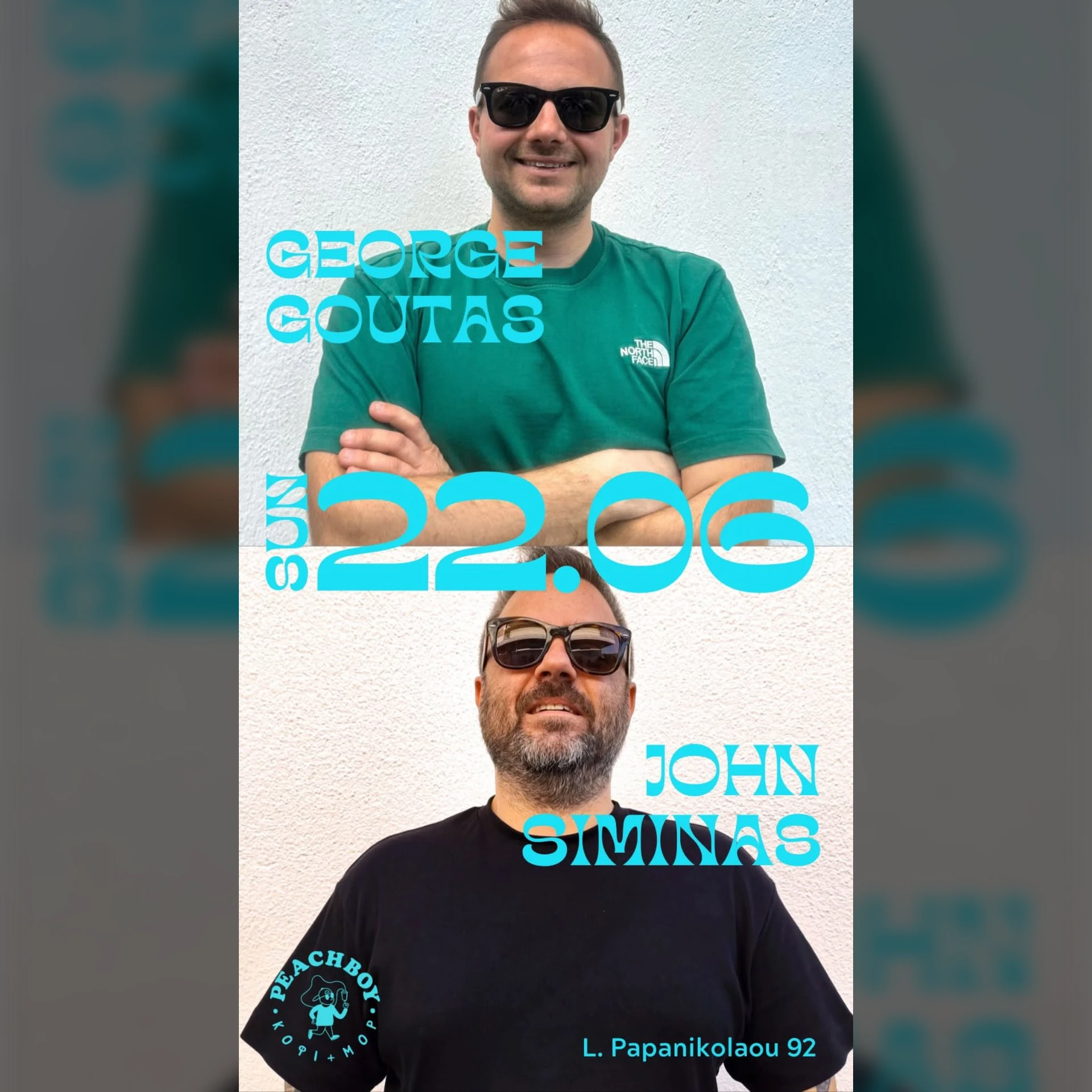 GEORGE GOUTAS & JOHN SIMINAS