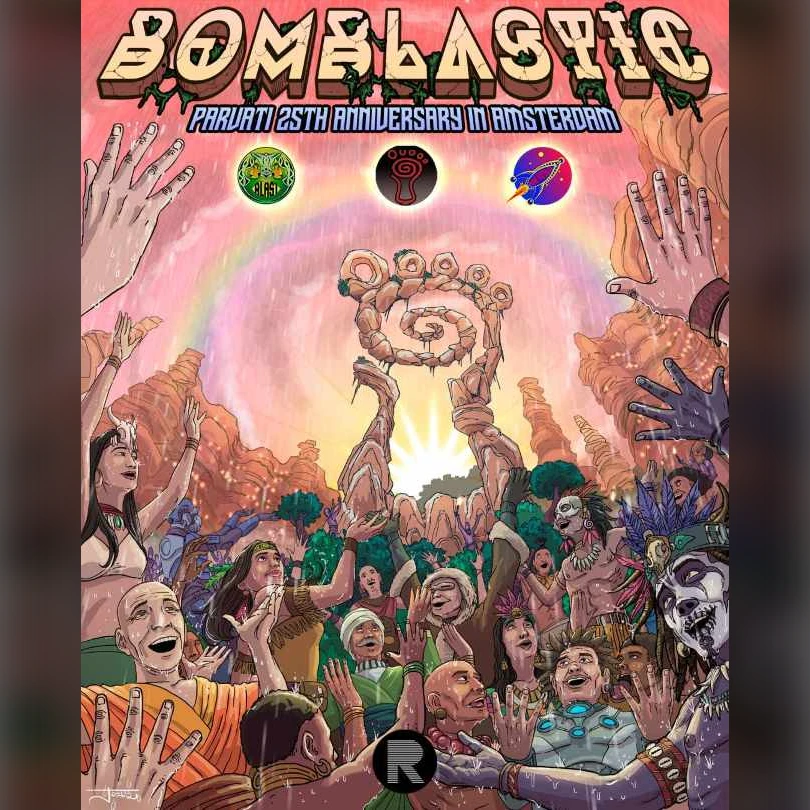 BomBlastic - Parvati 25th Anniversary in Amsterdam