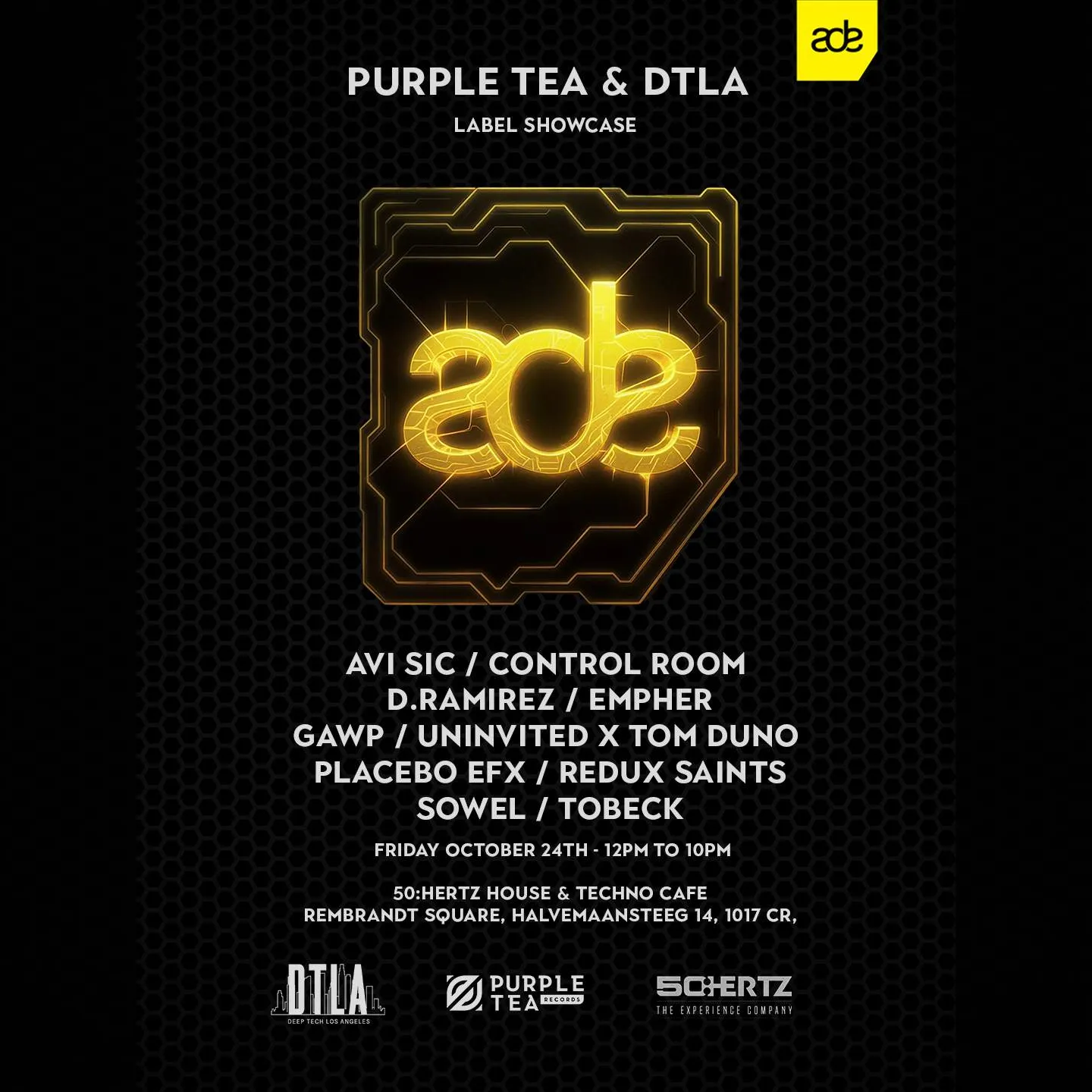 Purple Tea & DTLA ADE Label Showcase