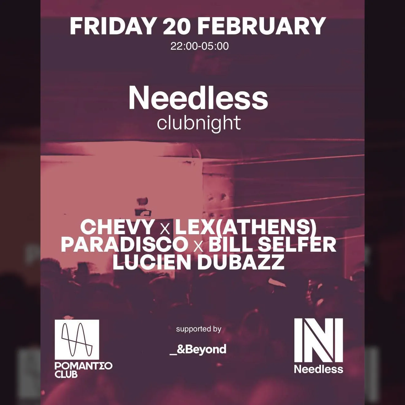 Needless Clubnight at Romantso Basement