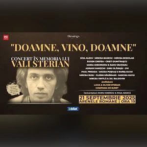 Concert în memoria lui Vali Sterian