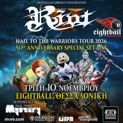 Riot V - Angelo Perlepes Mystery