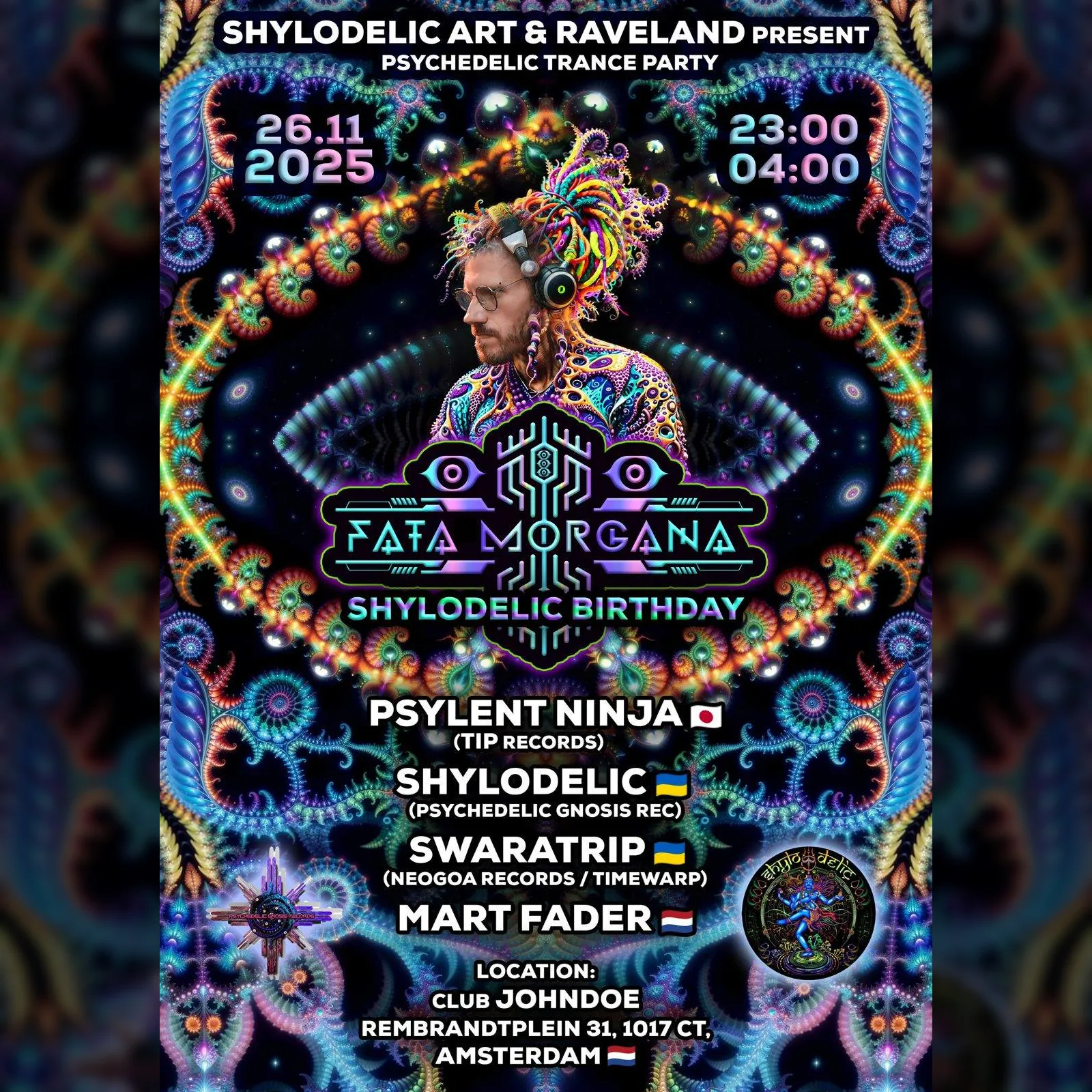 RAVELAND x FATA MORGANA: Psychodelic Rave