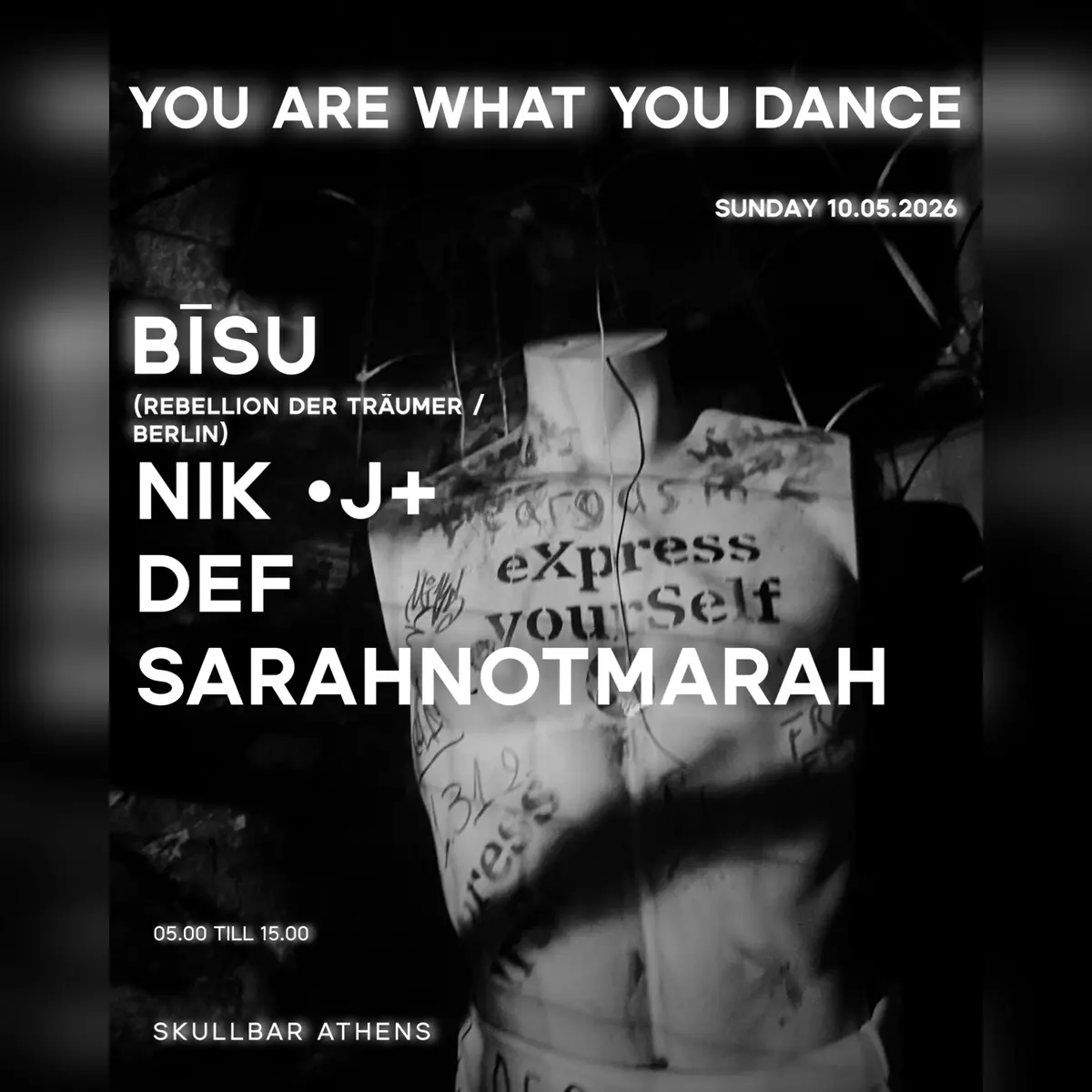 Afterhours with bīsu / Nik •J+ / Def / Sarahnotmarah