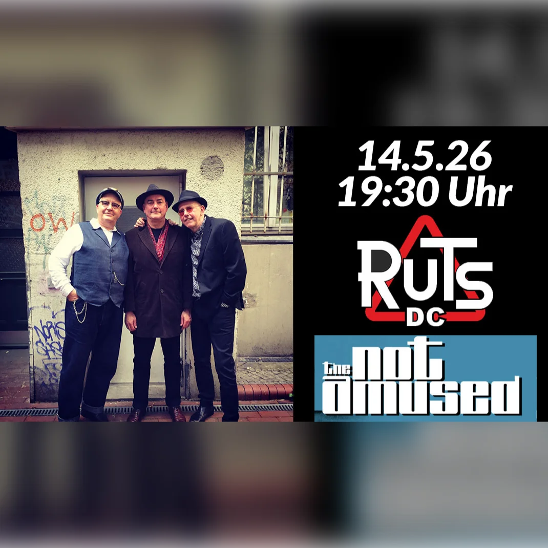 THE RUTS DC / THE NOT AMUSED
