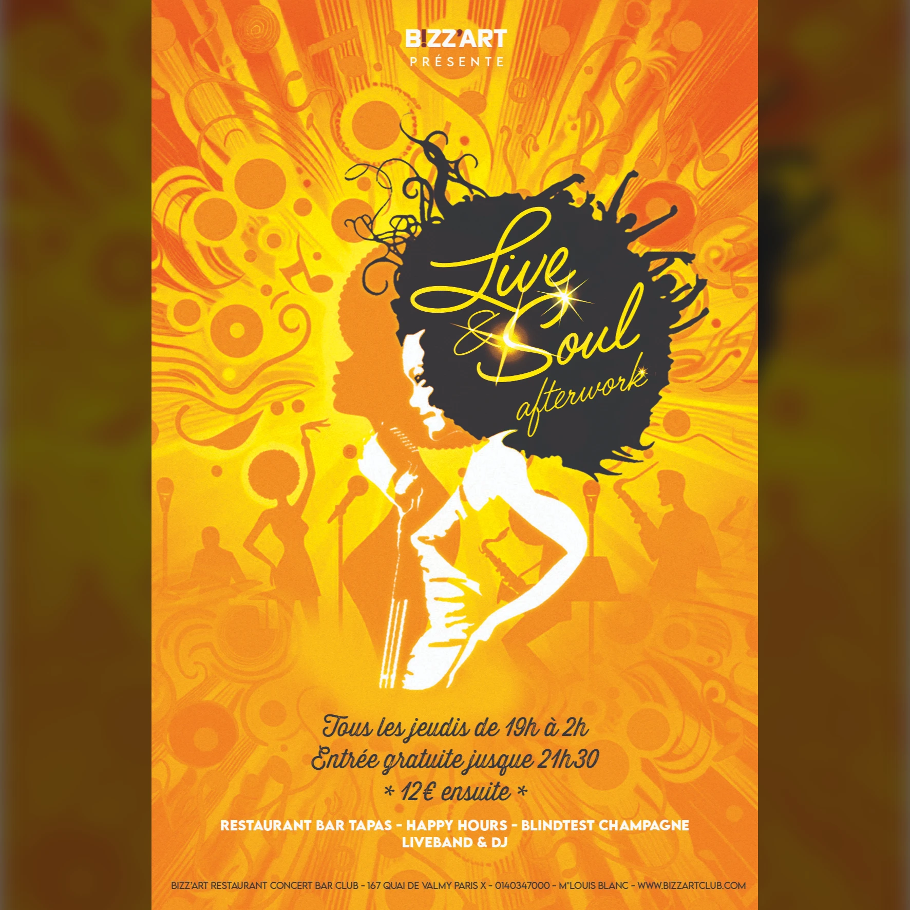 Live & Soul Afterwork