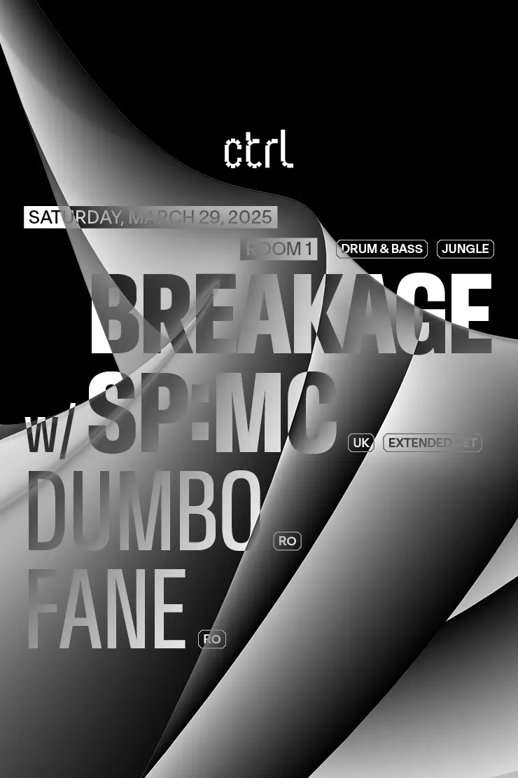 ctrl NIGHTS: Breakage with SP:MC [UK], Fane, DumBo