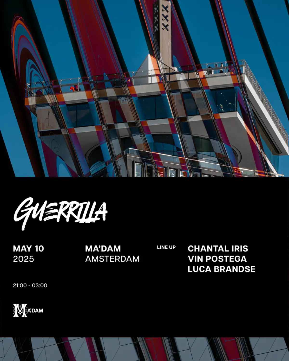 Madam by Night invites: Guerrilla