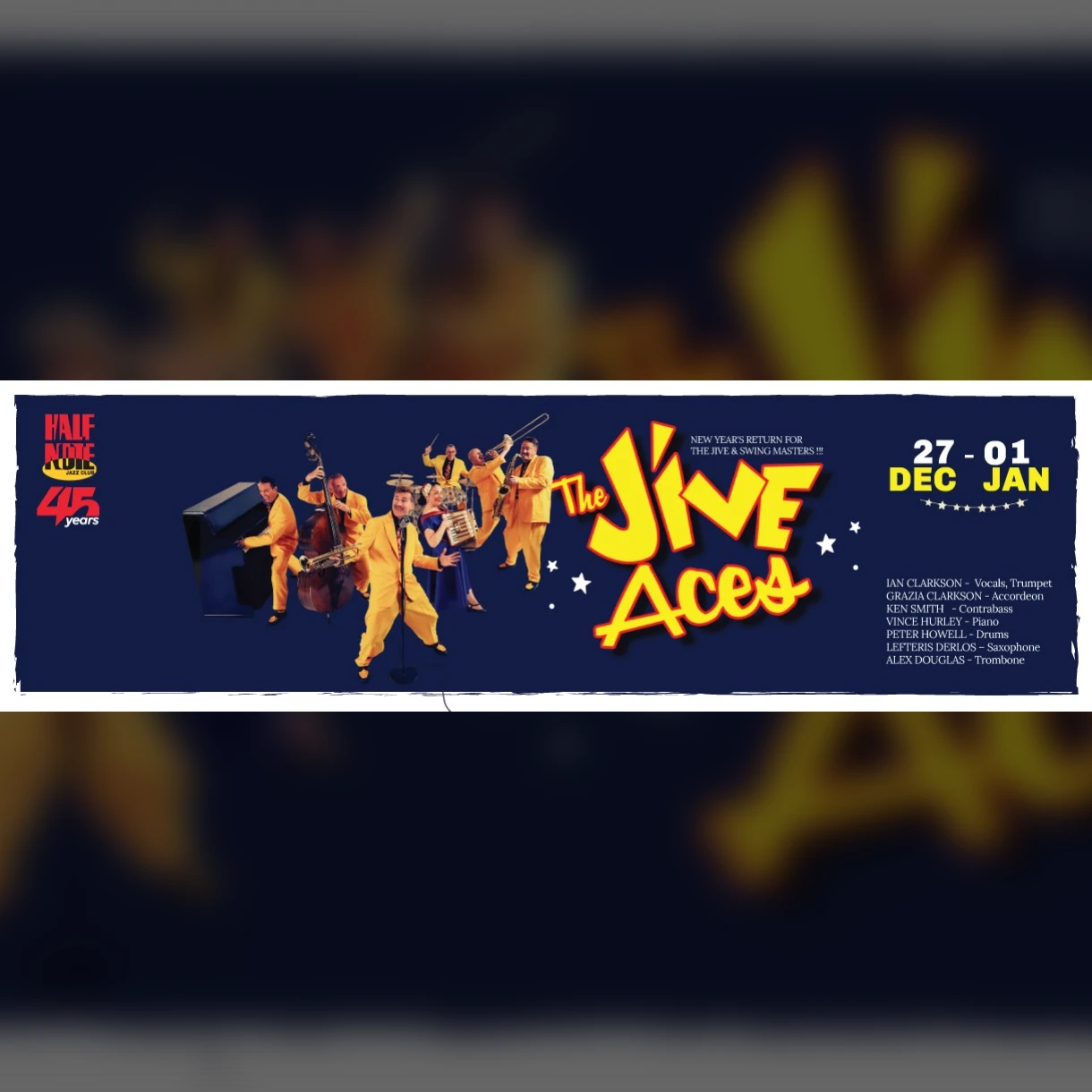 The Jive Aces | New Year's Return For The Jive & Swing Masters 