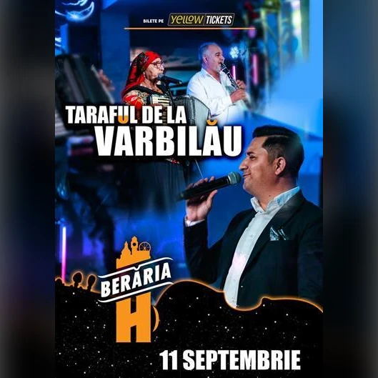 Taraful de la Vărbilău în concert la Berăria H // bilete la jumătate