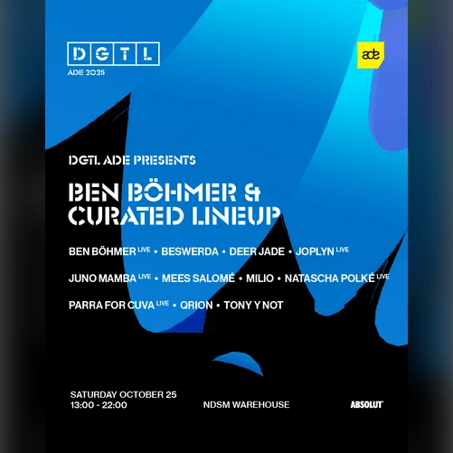 DGTL presents: Ben Böhmer & curated line-up