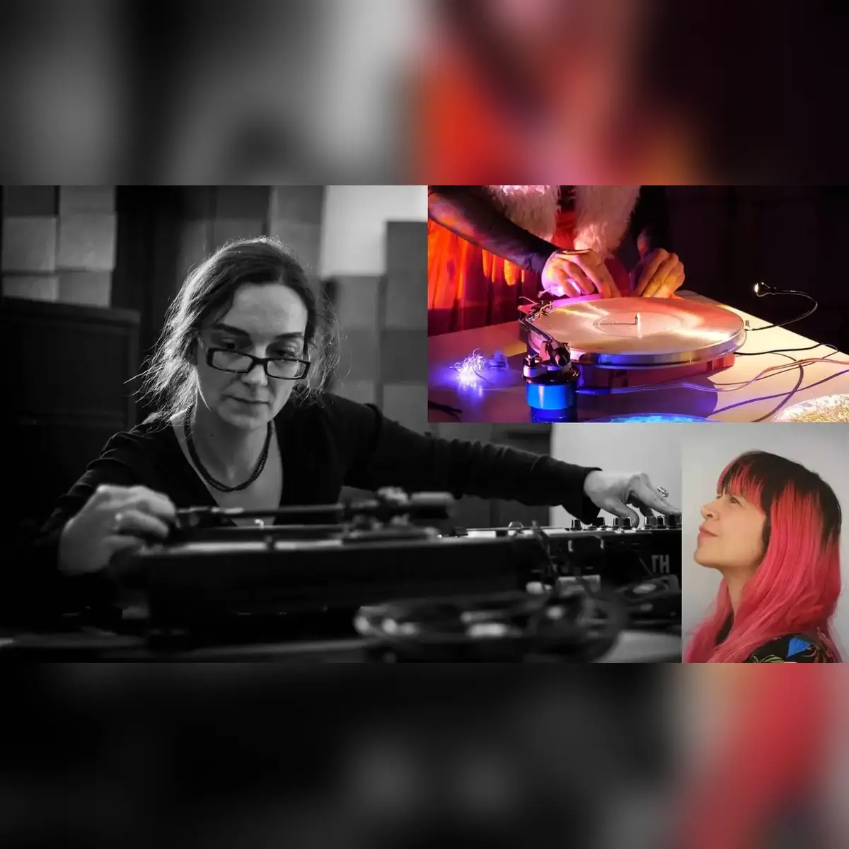 JD Zazie & Stephanie Castonguay – SOLOS / DUO _on turntables