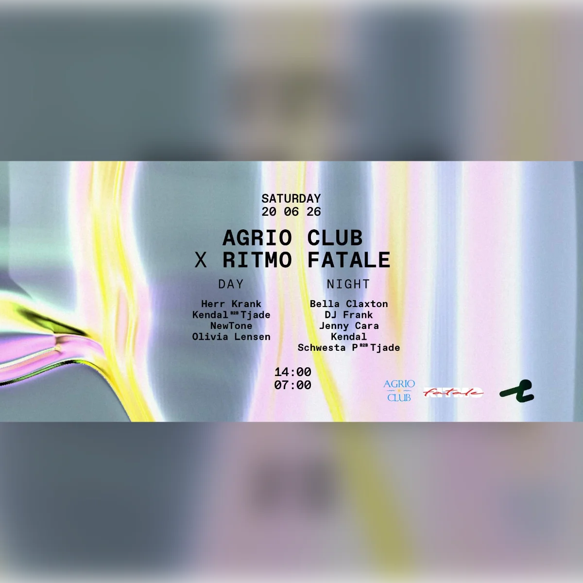 Agrio Club x Ritmo Fatale