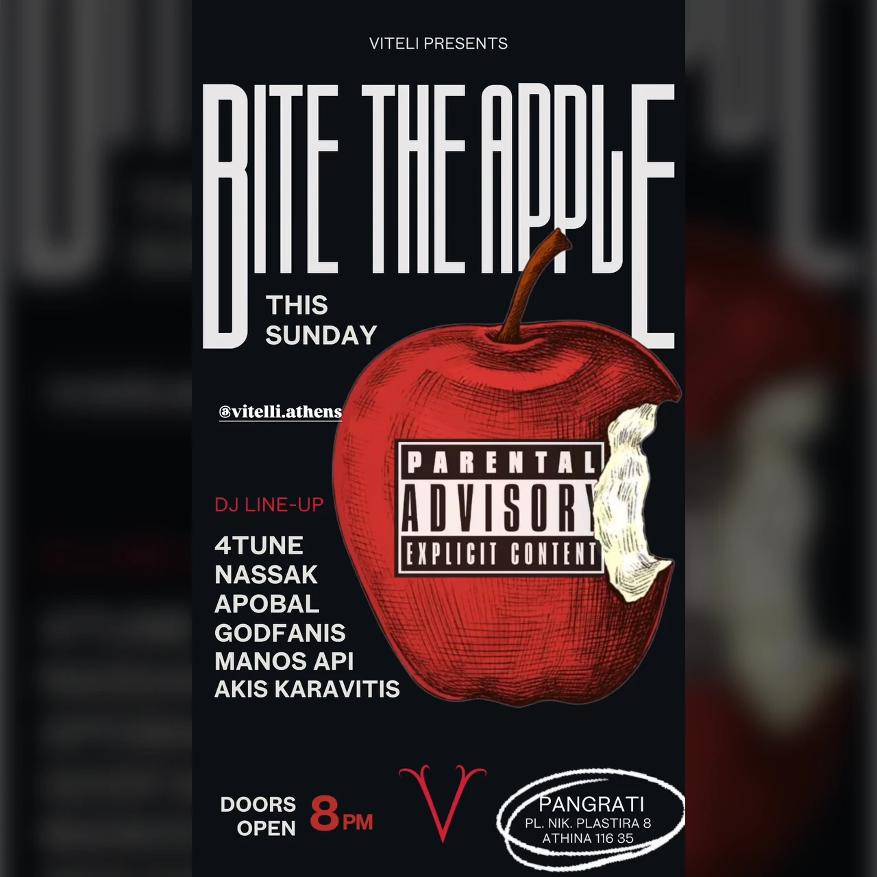 BITE THE APPLE PARTY