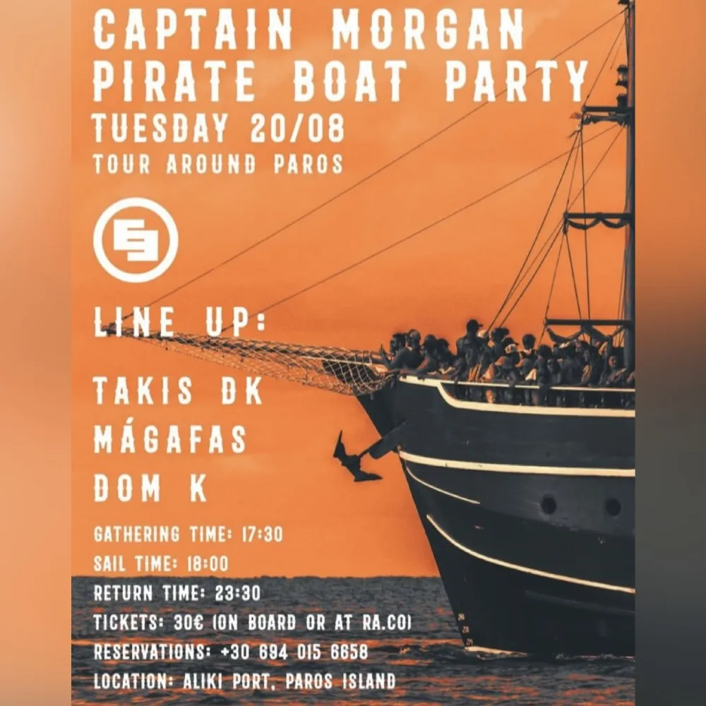 Captain Morgan Pirate Boat Party 