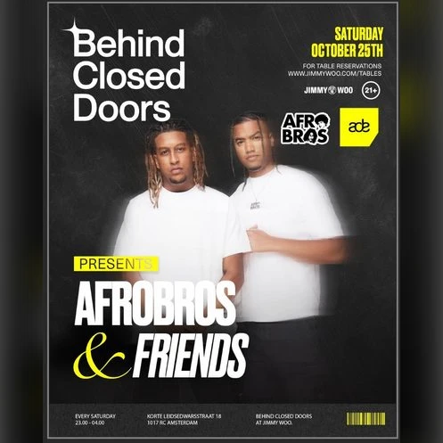 BCD: Afrobros & Friends (ADE) (18+)