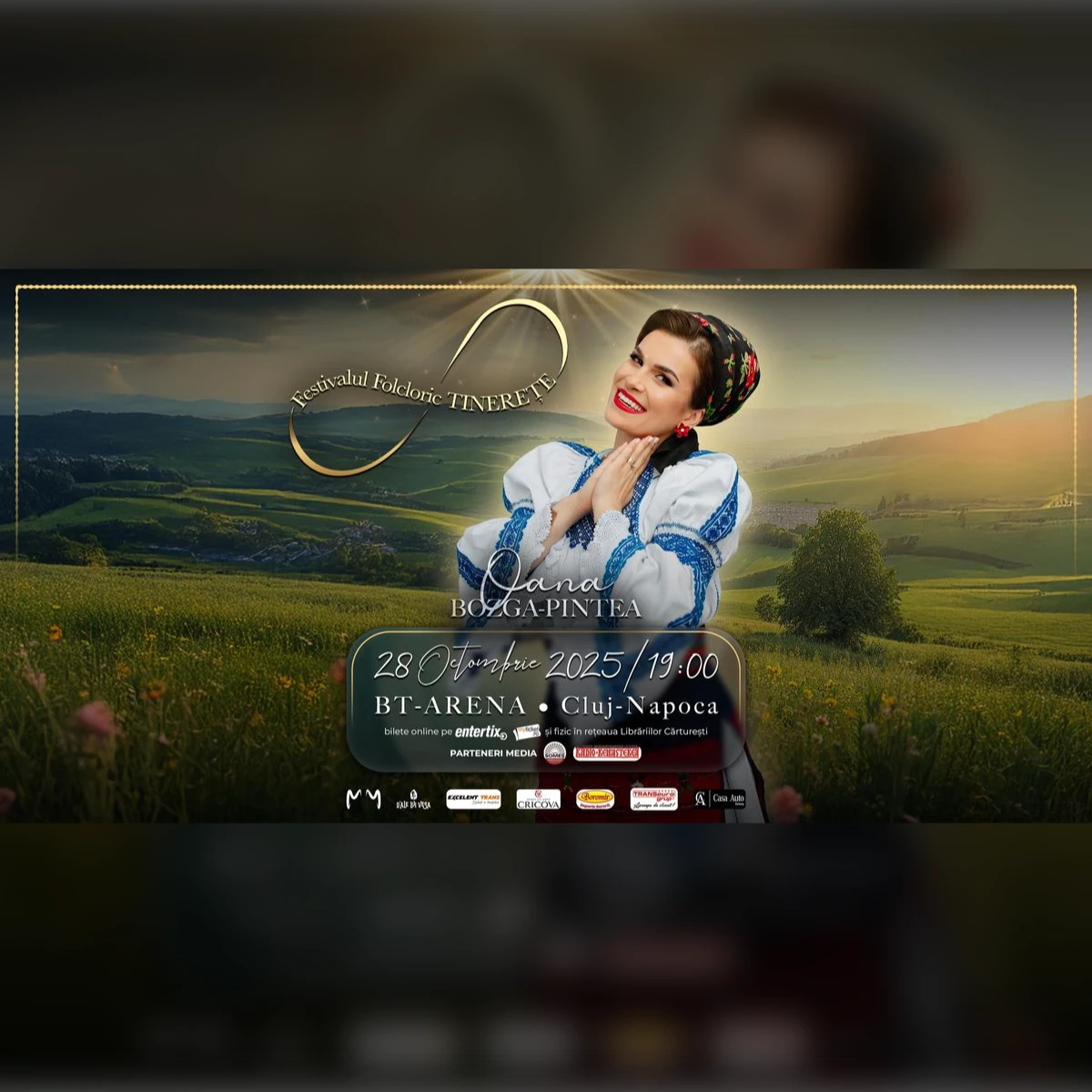 Festivalul Folcloric "TINEREȚE" - BT ARENA - Cluj Napoca