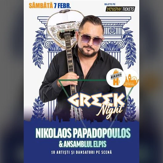 Nikolaos Papadopoulos & Ansamblul Elpis | Greek Night