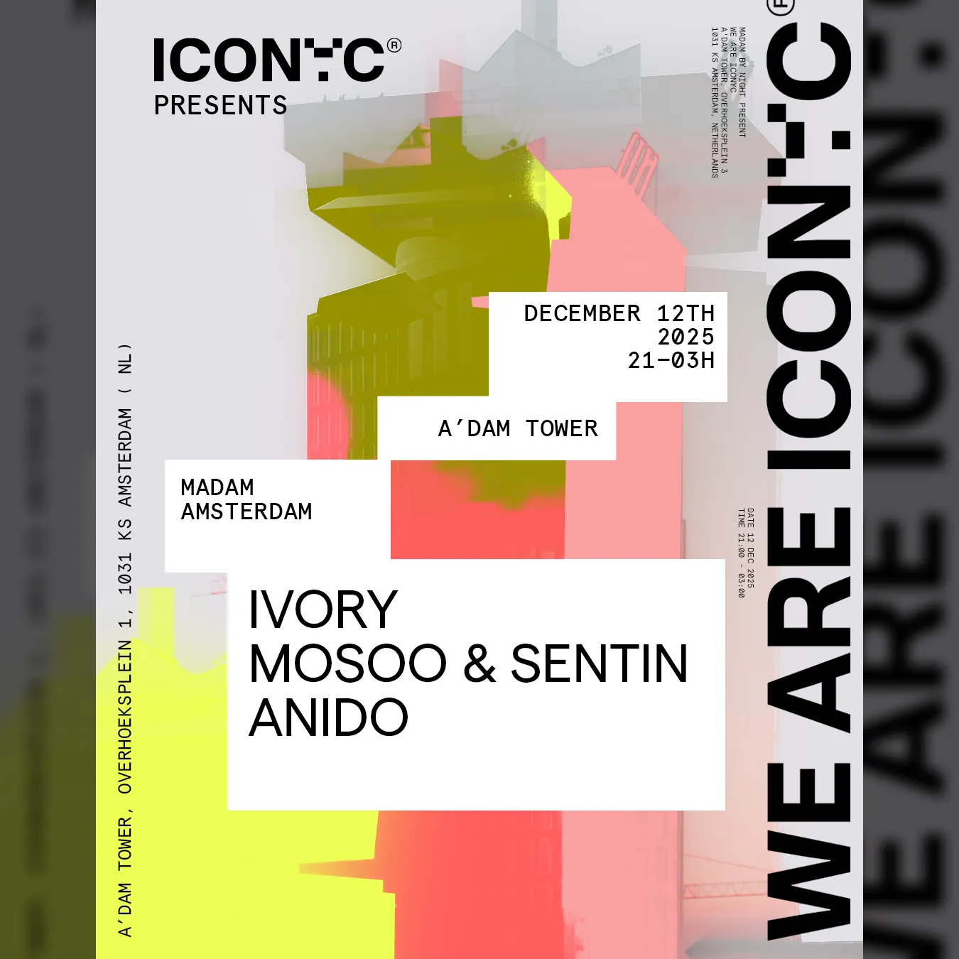Madam by Night invites: WE ARE ICONYC