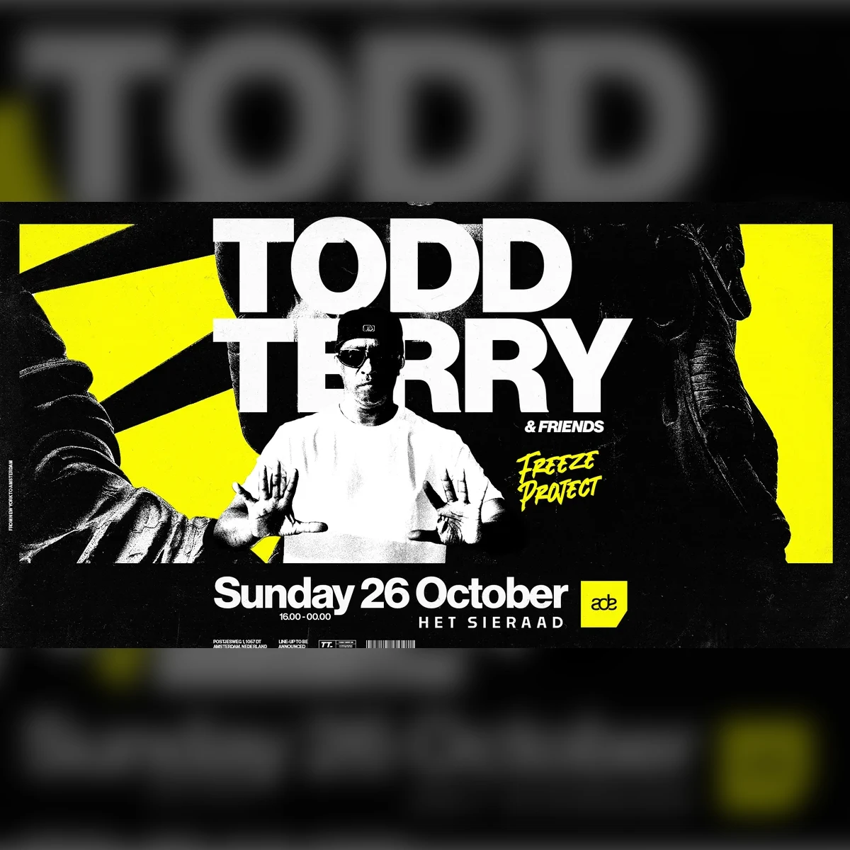 Todd Terry & Friends @ Het Sieraad | Freeze Project Special