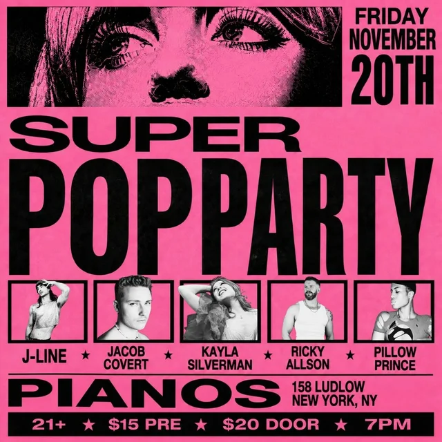 SUPER POP PARTY - Jacob Covert