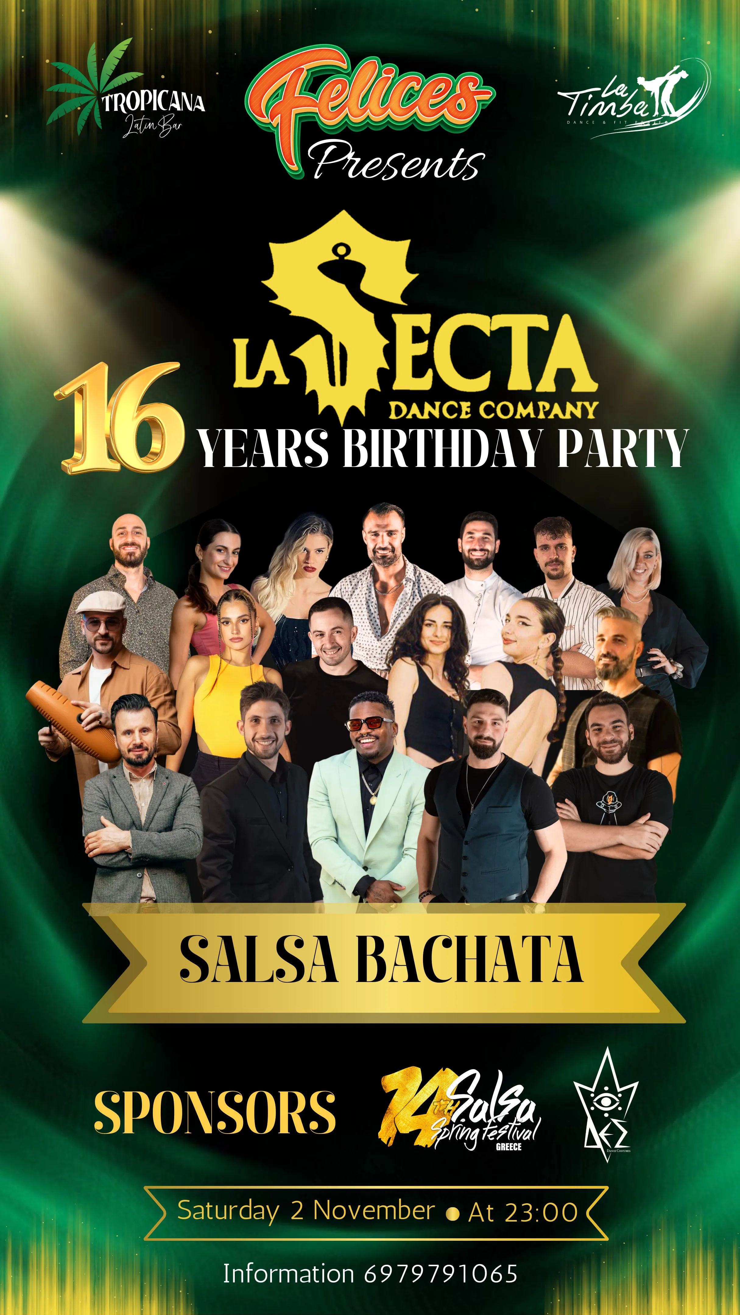 FELICES LATIN PARTY SALSA BACHATA 