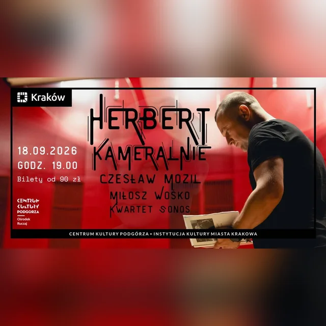 Czesław Mozil, Miłosz Wośko, Sonos Kwartet: Herbert kameralnie - Czesław Mozil