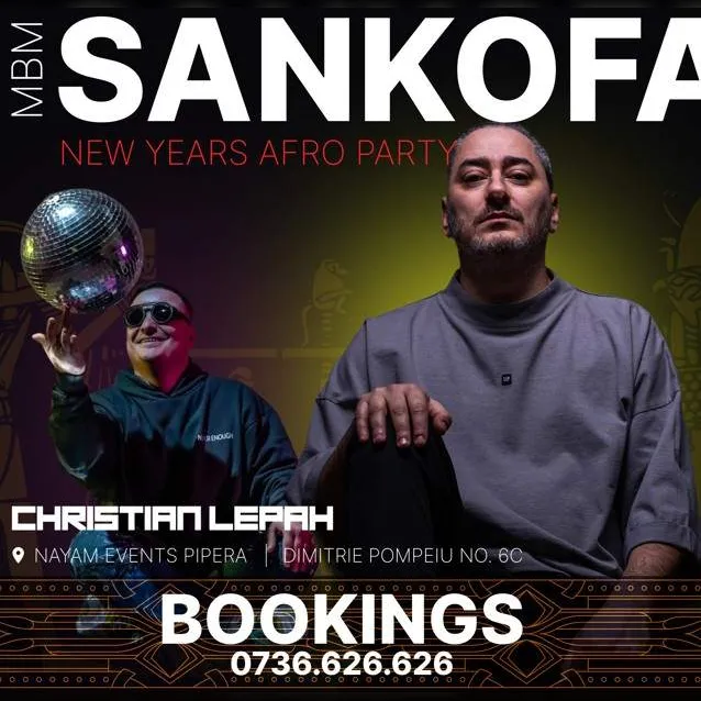 SANKOFA - NYE AFRO HOUSE PARTY NAYAM BUCHAREST