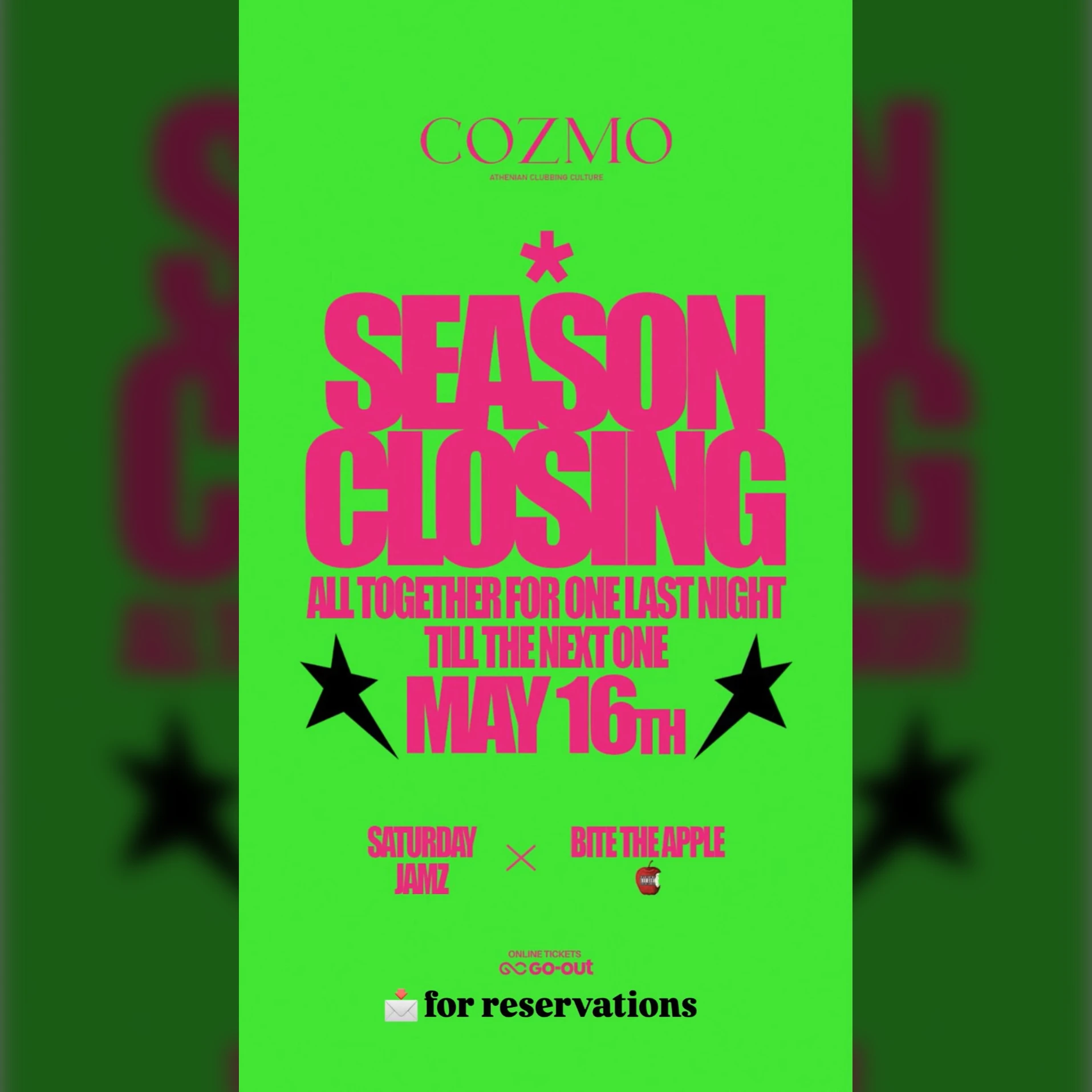 Saturday Jamz x Bite the Apple | Season Closing
