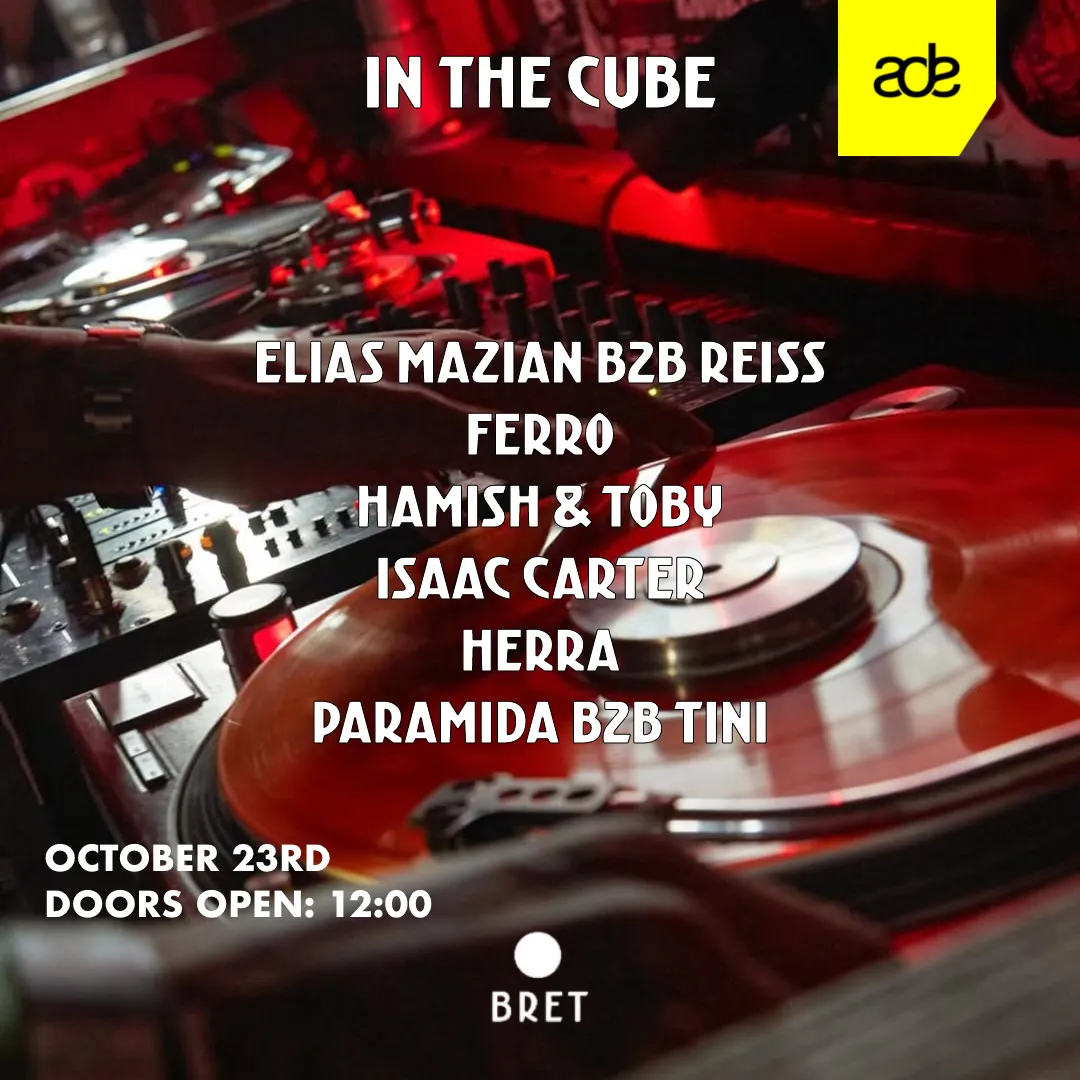 Club Roto X In The Cube W/ Paramida B2B tINI, Hamish & Toby, Elais Mazian B2B Reiss & More