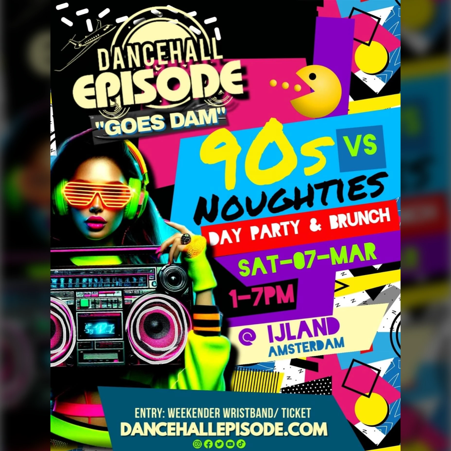 The Ijland | Dancehall Episode Goes Dam | 90s VS Noughties 