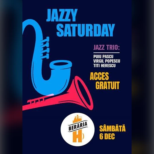 Jazzy Saturday for St. Nicholas with Jazz Trio