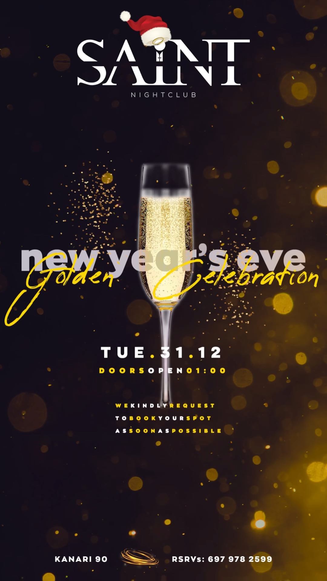 SAINT NEW YEARS EVE GOLDEN CELEBRATION