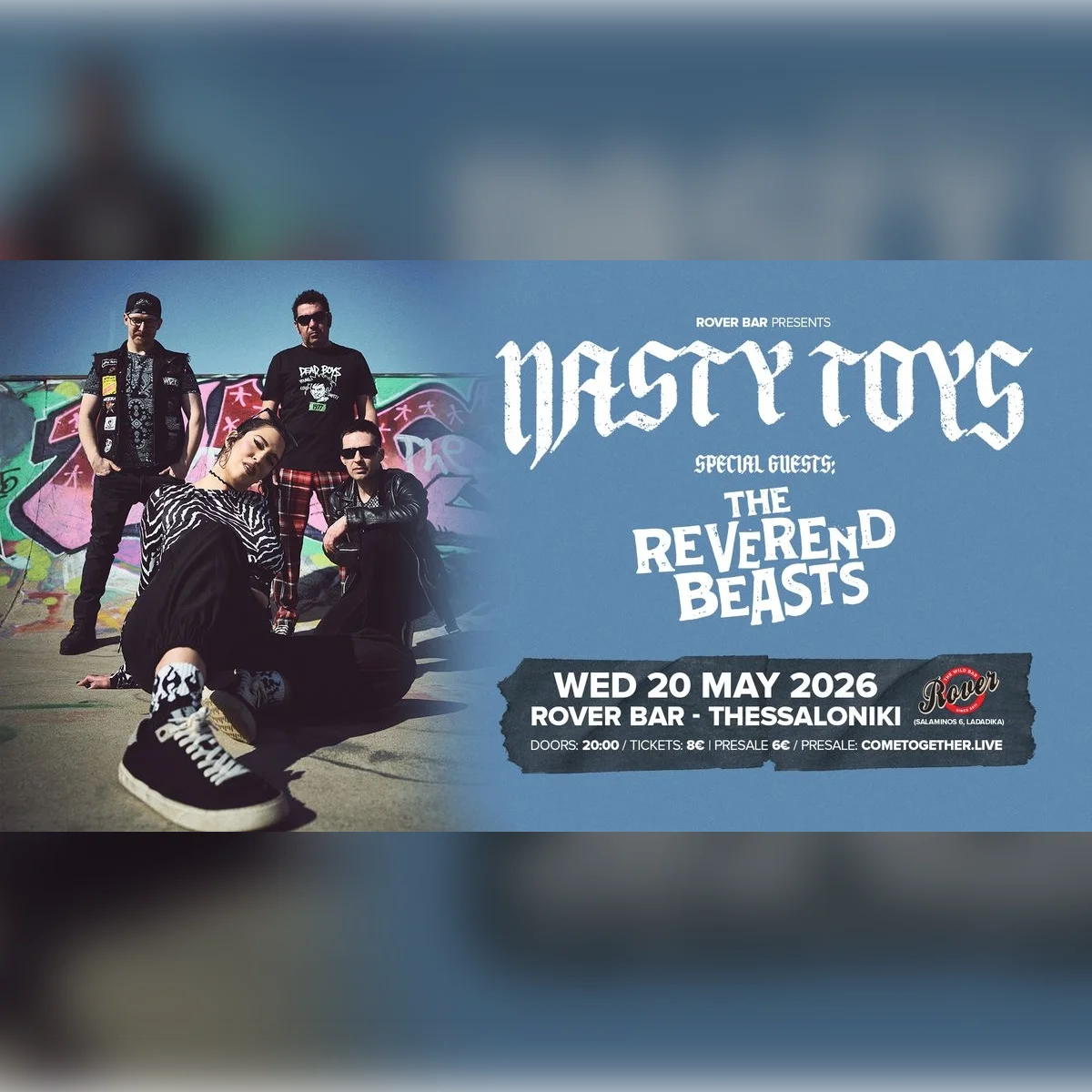 NASTY TOYS || ft. special guests: THE REVEREND BEAST