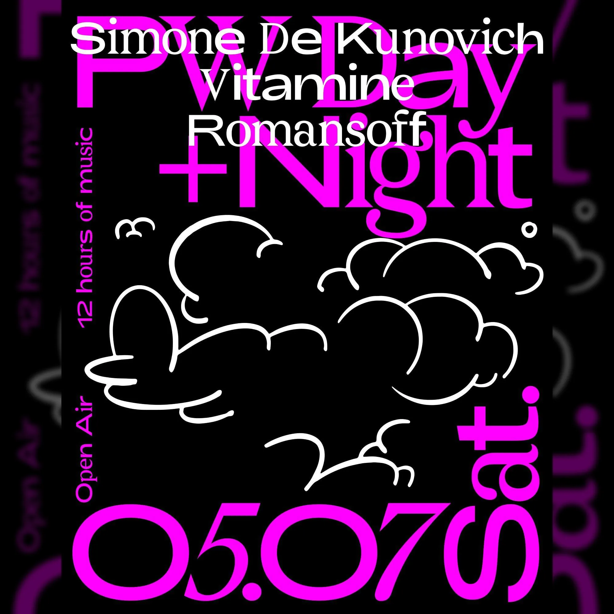 PW Day & Night • Simone de Kunovich, Vitamine, Romansoff