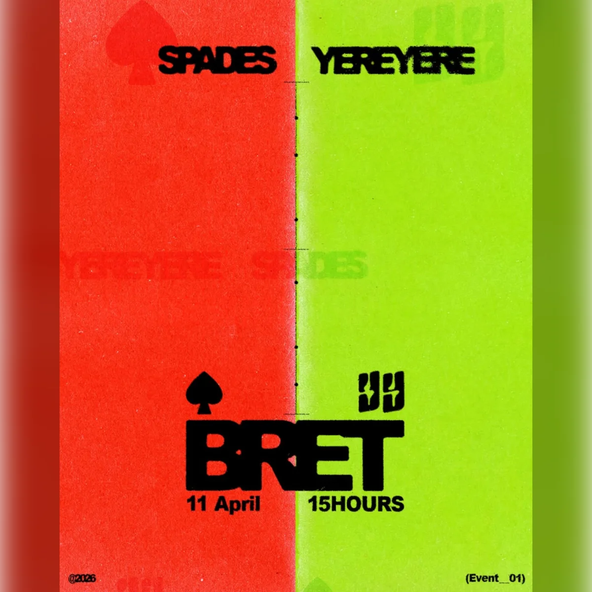 Spades x Yereyere
