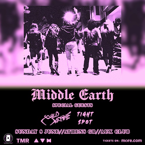 Middle Earth Live @ Aux Club | A Glam Night with Wild Machine & Tight Spot