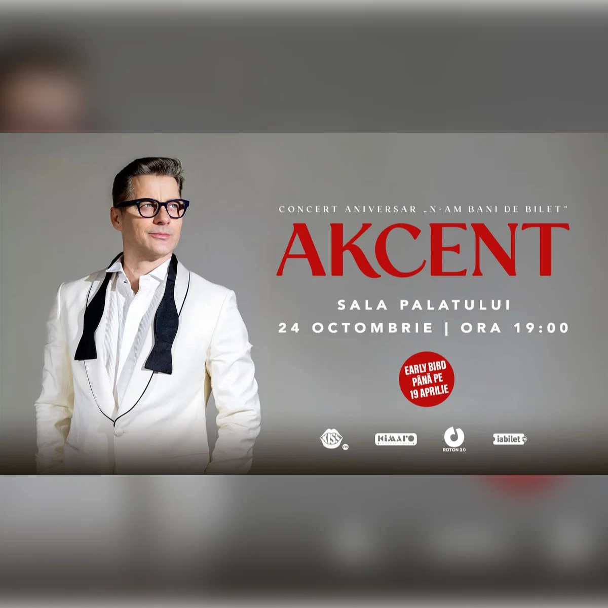 Akcent – Concert aniversar “N-am bani de bilet”
