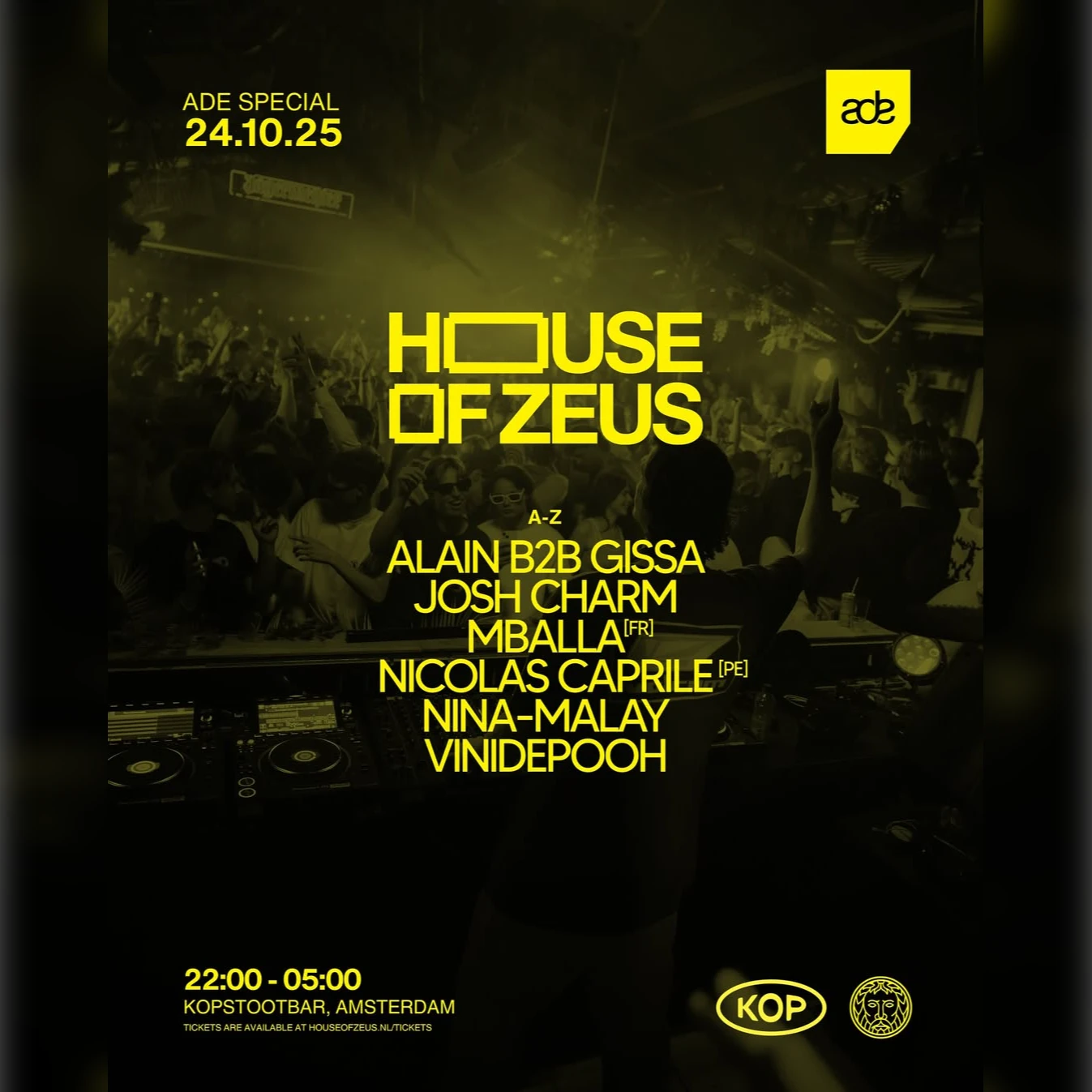 House of Zeus X Kopstootbar