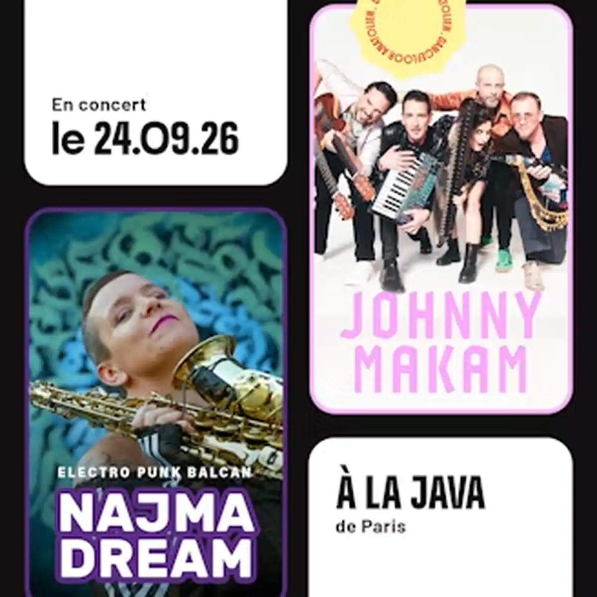 JOHNNY MAKAM + NAJMA DREAM
