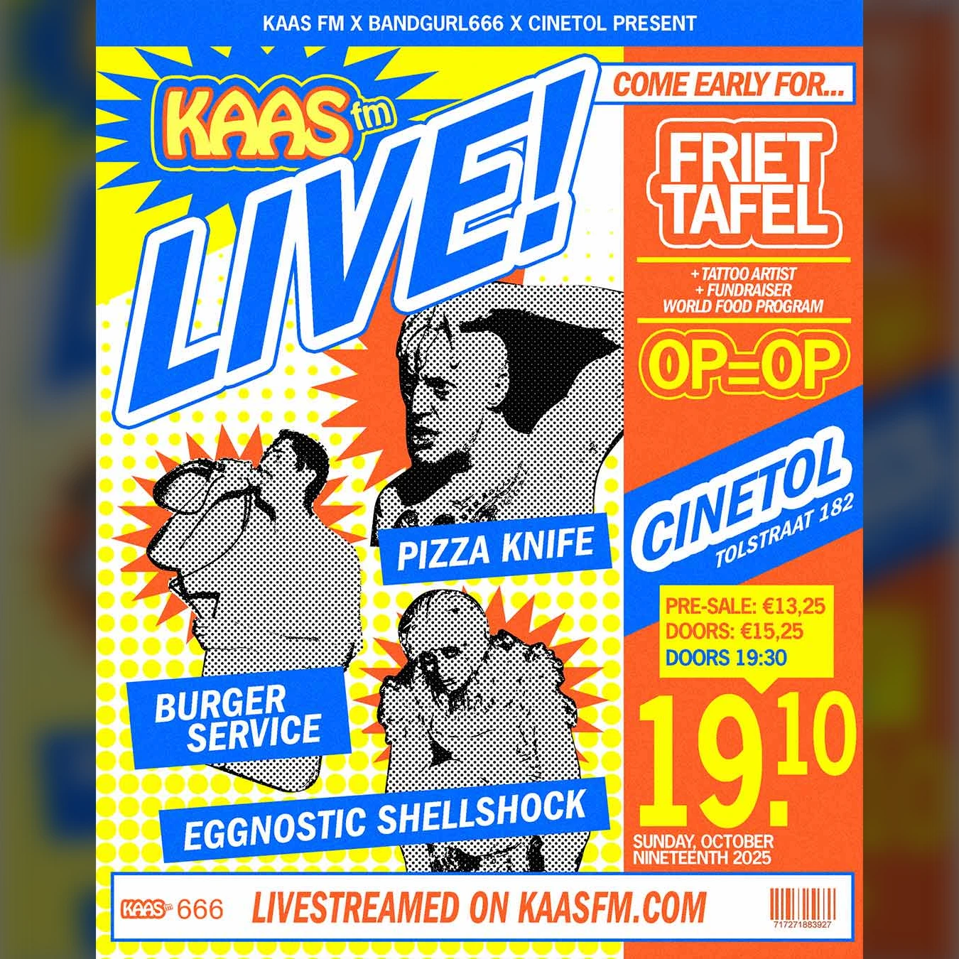 KAAS FM LIVE | Pizza Knife + Burger Service + Eggnostic Shellshock