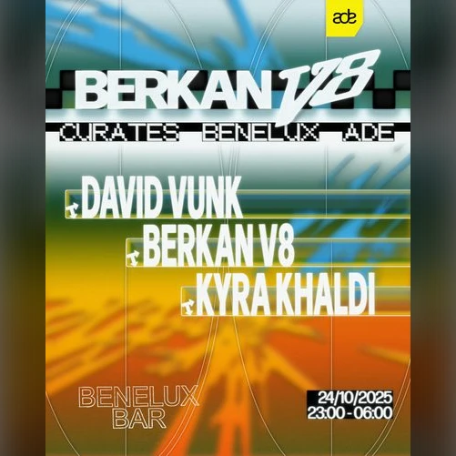 Berkan v8 Curates Benelux Bar